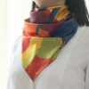 ՇաSquare neck scarf "Autumn Alley" - img. 2
