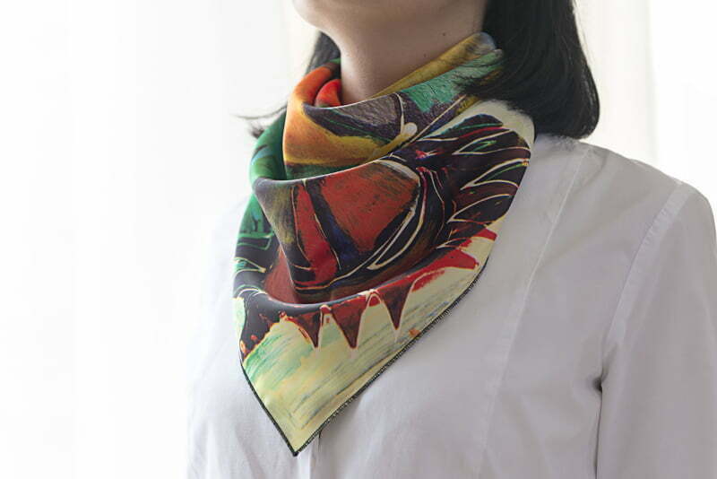 Square neck scarf "Siesta" - img. 2