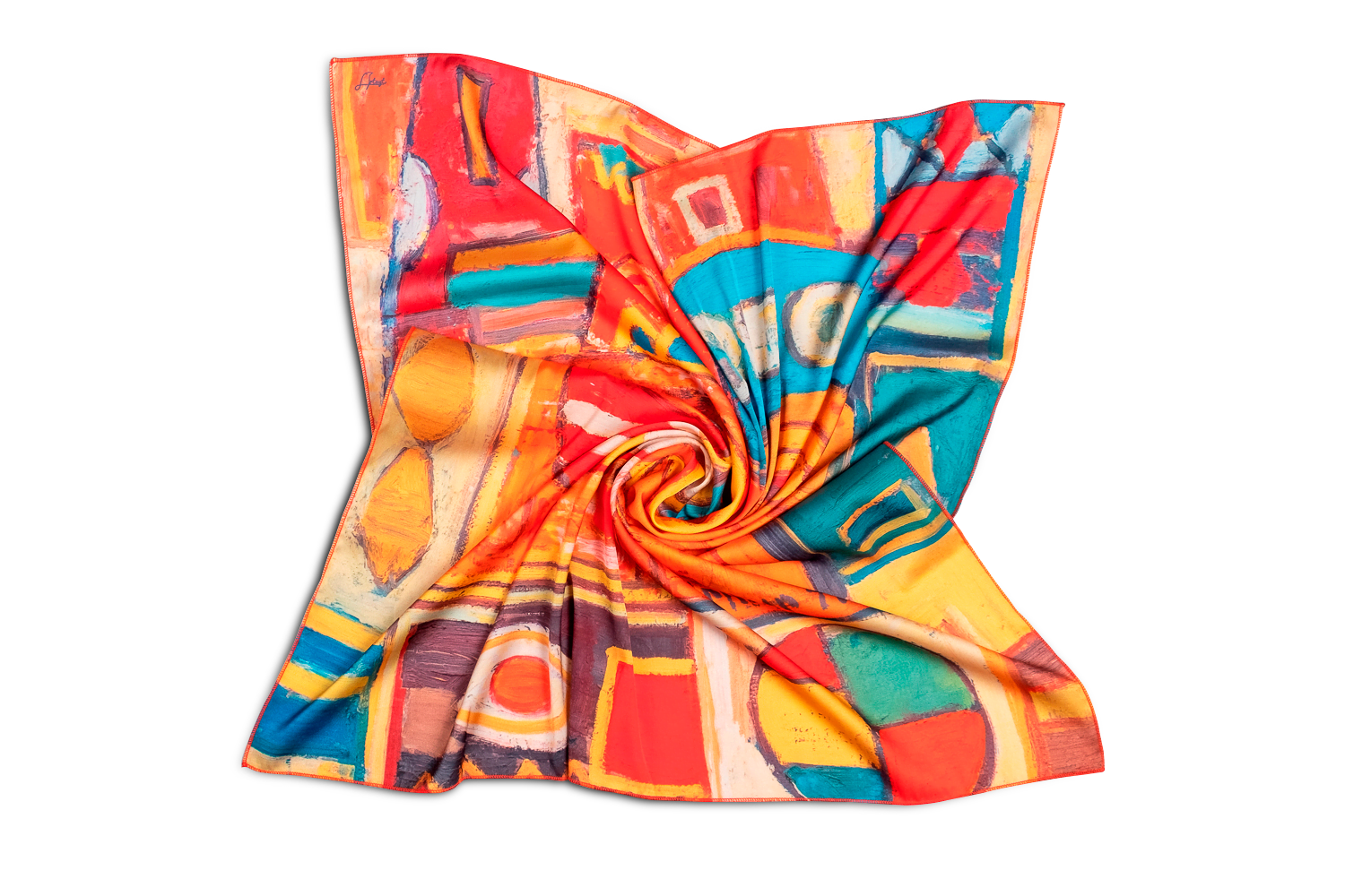 Womens neck scarf “Masquerade”