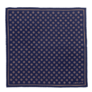 Silk Twill Pocket Square "Gospel Binding"